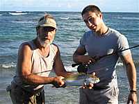 Chris with Yellowtail in Culebra